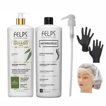 Felps Máscara 1000ml + Felps Shampoo Antirresiduos 1000ml VTL