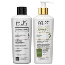 Felps Máscara Antifrizz Quiabo Okra 300ml + Shampoo 250ml Felps Máscara Antifrizz Quiabo Okra 300ml + Shampoo 250ml