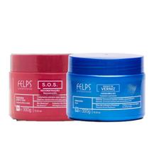 Felps Professional Cronograma Lumiforce (S.O.S.+ Banho de Verniz 2 x 300g) Felps Professional Cronograma Lumiforce (S.O.S.+ Banho de Verniz 2 x 300g)