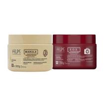 Felps Professional Cronograma Nutriforce (S.O.S + Marula 2x300g)