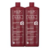 Felps Professional S.O.S Shampoo + Condicionador (2 x 1000ml) Felps Professional S.O.S Shampoo + Condicionador (2 x 1000ml)