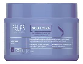 Felps Profissional Máscara Sou Loira 300g Felps Profissional Máscara Sou Loira 300g