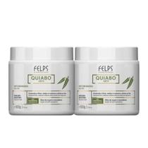 Felps Quiabo XBTX Kit 2 Redutor de Volume em Massa 500g Felps Quiabo XBTX Kit 2 Redutor de Volume em Massa 500g