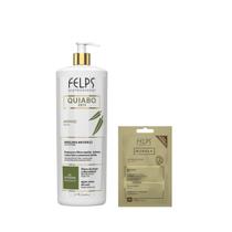 Felps Quiabo XBTX Máscara Antifrizz 1L + Brinde Marula