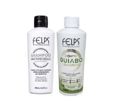 Felps Selante Xbtx Quiabo e Shampoo Antirresíduo