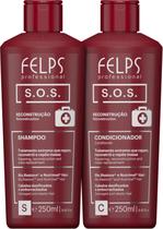 Felps sos kit duo home care reconstrução 2x250ml