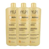 Felps X Repair Bio Molecular Kit 3 Shampoo 1L
