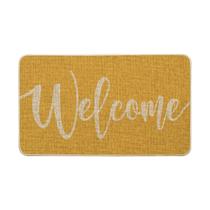 Felpudo Artoid Mode Amarillo Bienvenida 43x74 cm Para Interior y Exterior