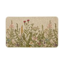 Felpudo Artoid Mode Wildflower Floral 43x74 cm para Interiores y Exteriores