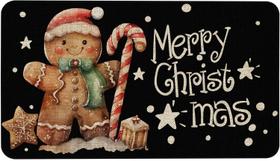 Felpudo Navideño Mloabuc Galleta de Jengibre 43x76 cm Felpudo Navideño Mloabuc Galleta de Jengibre 43x76 cm