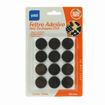 Feltro Adesivo Anti-deslizante Eva Redondo 12un 2,5cm 20599 Feltro Adesivo Anti-deslizante Eva Redondo 12un 2,5cm 20599