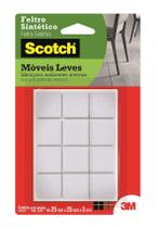 FELTRO ADESIVO ANTI DESLIZANTE SCOTCH 3M 25 x 25 x 3mm C/12 FELTRO ADESIVO ANTI DESLIZANTE SCOTCH 3M 25 x 25 x 3mm C/12