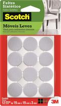 Feltro Adesivo Antiderrapante Protetor Móveis 12Un Scotch Feltro Adesivo Antiderrapante Protetor Móveis 12Un Scotch