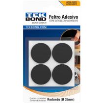 Feltro Adesivo Redondo ANTI-IMPACTO e Segurança 35MM PT BL C/ 08 Feltro Adesivo Redondo ANTI-IMPACTO e Segurança 35MM PT BL C/ 08