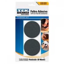 Feltro Adesivo Tekbond Redondo 46Mm Com 4 Pecas Feltro Adesivo Tekbond Redondo 46Mm Com 4 Pecas