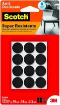 Feltro Antideslizante 3M Scotch Redondo 19Mm