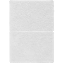Feltro Autoadesivo Branco, Retangular, 95 mm x 68 mm, Vonder OstenVonder