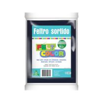 Feltro Feltcolor Liso Azul Marinho - 70cm x 50cm