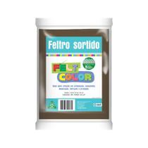 Feltro Feltcolor Liso Camurça - 70cm x 50cm
