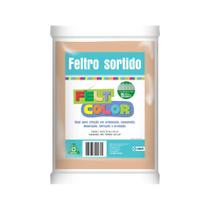 Feltro Feltcolor Liso Pele Rose - 70cm x 50cm