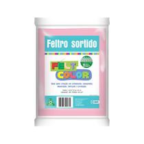 Feltro Feltcolor Liso Rosa Tropical - 70cm x 50cm