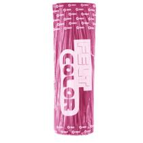 Feltro Feltcolor Poá Branco Pink - 10m x 1,40m (Rolo)