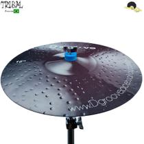 Feltro para Estante de Prato Tribal percussion EVA Grosso Azul Kit com 10 Unid.