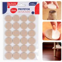 Feltro Protetor De Móveis - Redondo Pequeno 32Pçs - Clink CK7538 Feltro Protetor De Móveis - Redondo Pequeno 32Pçs - Clink CK7538