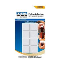 Feltro Quadrado 22 Mm Branco Cartela C/56 Unidades Preta/Branca Feltro Quadrado 22 Mm Branco Cartela C/56 Unidades Preta/Branca