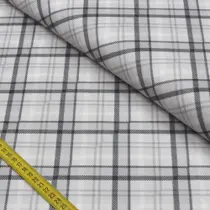 Feltro Santa Fé Estampado - Coleção P&B: Xadrez Malha (0,50x1,40) Feltro Santa Fé Estampado - Coleção P&B: Xadrez Malha (0,50x1,40)