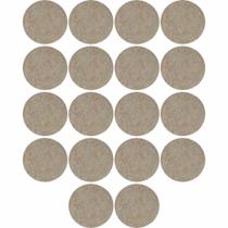 Feltro Sintético para Móveis Pesados 3M Brasil HB004262711 Protetor de Piso Redondo 1,9cm Marrom