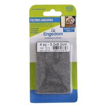 Feltros adesivos 5x8cm 4pçs - Engedom Referência 7679