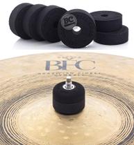 Feltros Feel Good Rubber Felt Preto Kit com 6 Feltros para estante de prato Made in Brazil Gourmet A