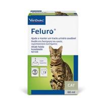 Feluro Virbac 60 Ml Suplemento Urinário Gatos Adultos Idosos