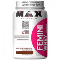 Femini Whey 900g Chocolate Max Titanium - Max Titanium