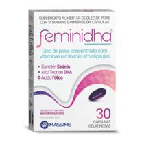 Feminidha Suplemento Vitamínico para Gestantes - 30 cápsulas - Mássime