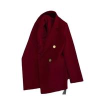 Feminino Elegante Casual Blazer Moda Coreana Jaqueta De Luxo Outono Cor Sólida Escritório Terno