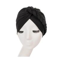 Feminino Pré-amarrado Trança Torcida Turbante Africano Headwrap Capa De Cabelo Boné