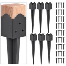 Fence Post Anchor Metal Ground Spike Insaga 4x4 Heavy Duty