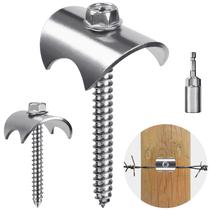 Fence Staples Insaga 304 em aço inoxidável para cercas de arame