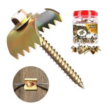 Fence Staples SolidCraft 200 unidades de 5 cm com fixador de arame para cercas