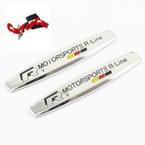 Fender VW Volkswagen R-line em Metal com Dupla face