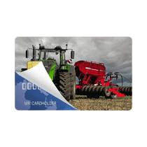 Fendt Farming Trator Anime Capa Frontal Adesivo 3D Pele Para Cartão De Débito De Crédito Chip