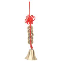 Feng Shui Bell WBTY Chinese Knots Cobre Latão 20cm