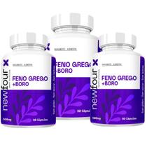 Feno Grego + Boro 60 Cápsulas Kit 03 Unidades Feno Grego + Boro 60 Cápsulas Kit 03 Unidades
