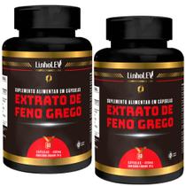 Feno-Grego Extrato Premium Saponinas 60 cápsulas 400mg - 2 Frascos Feno-Grego Extrato Premium Saponinas 60 cápsulas 400mg - 2 Frascos