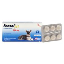 Fenzol Pet 500mg com 6 Comprimidos