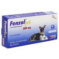 Fenzol Pet Para Caes 06 Comprimidos