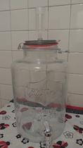 Fermentador de Vidro 8,0 Litros Fermentador de Vidro 8,0 Litros