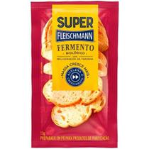 Fermento Biológico Fleischman Melhorador D Farinha Super 13g Fermento Biológico Fleischman Melhorador D Farinha Super 13g